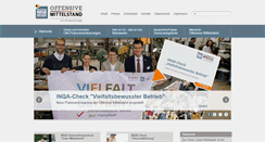 Desktop Screenshot of offensive-mittelstand.de
